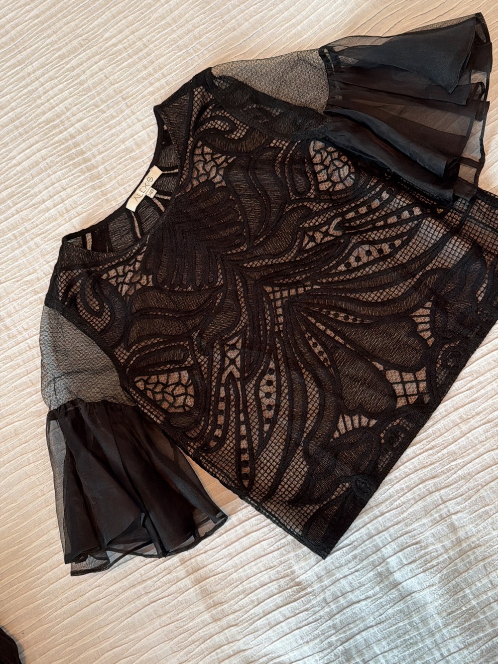 Alexis Flutter Sleeve blouse